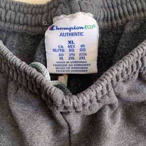 Men’s Champion sweats XL used